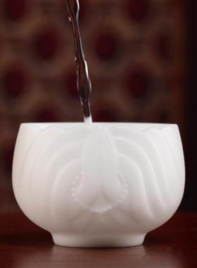 戴玉堂陶瓷静心杯佛前水杯供奉观音佛像供佛杯圣水杯净水杯供水杯