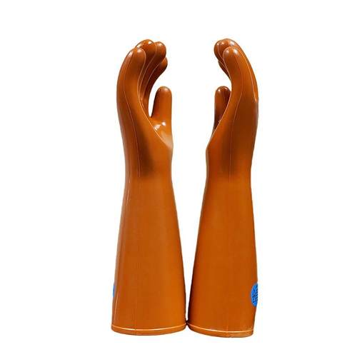 GUT3电5KV绝缘手套绝防电橡胶高电工带作压业防护劳保高压缘手套 - 图2