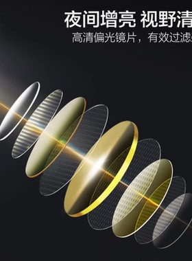 感光变色日夜两用司机驾驶防远光夜视镜钓鱼开车专用防紫外线墨镜