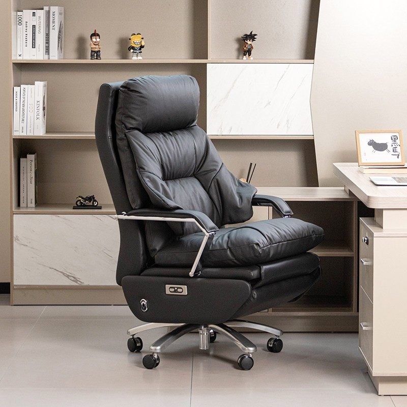 智能真皮按摩老板椅通风加热办公电脑椅子电竞人体工学椅电动沙发,淘宝优惠券,粉丝福利购,淘宝优惠卷