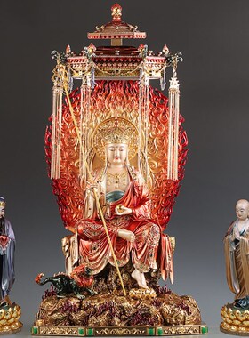 极速珐琅纯铜观音菩萨佛像释迦牟尼佛像阿弥陀佛药师W佛地藏王菩