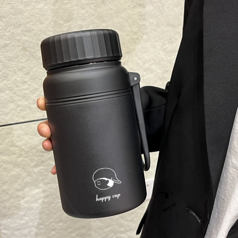 316不锈钢保温杯保温壶超大容量高颜值学生水杯便携防摔茶隔杯子