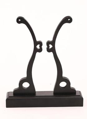 扇子底座团扇厂家制造男扇女扇架子宫扇圆扇扇托古风扇架扇座雅致