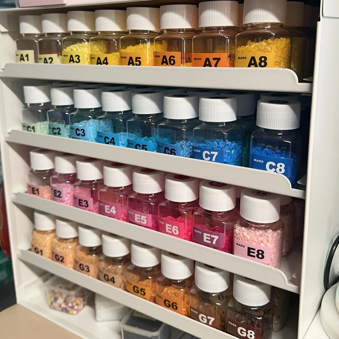 E色系豆豆喵拼豆MARD黄豆豆DODO小舞COCO同款货源2.6mm小豆补充包 - 图3