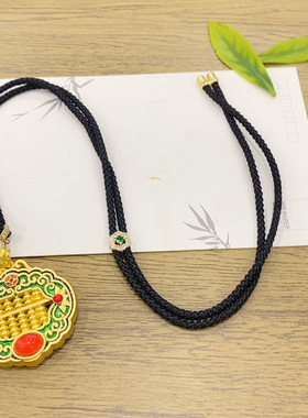 马年新款福禄葫芦算盘锁吊坠