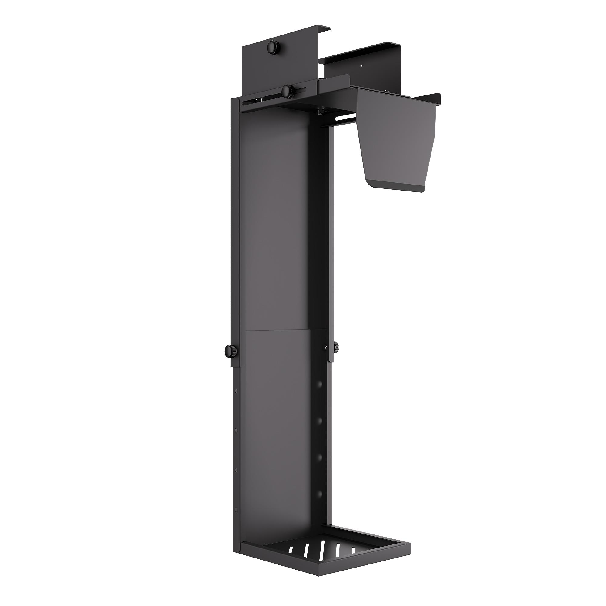 Lente host bracket bracket lifting table punch-free computer chassis rack hanging small and medium-sized host computer