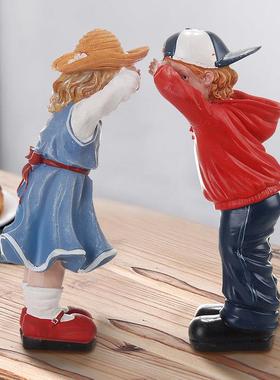 创意家居装饰摆件非洲人物装饰品新房客厅装饰摆件书房人物工艺礼