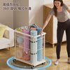 Yoga mat storage basket badminton racket storage rack