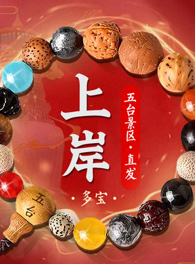 极速上岸十八籽18菩提手串男十八子多宝佛珠P手持手链女平安护符