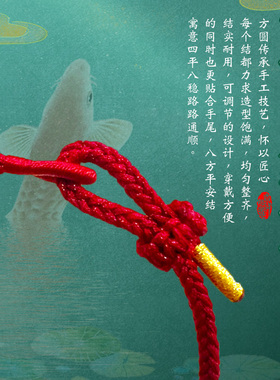 极速文昌结红绳编织手绳s平步青云上岸手链逢考b过金榜题名好运小