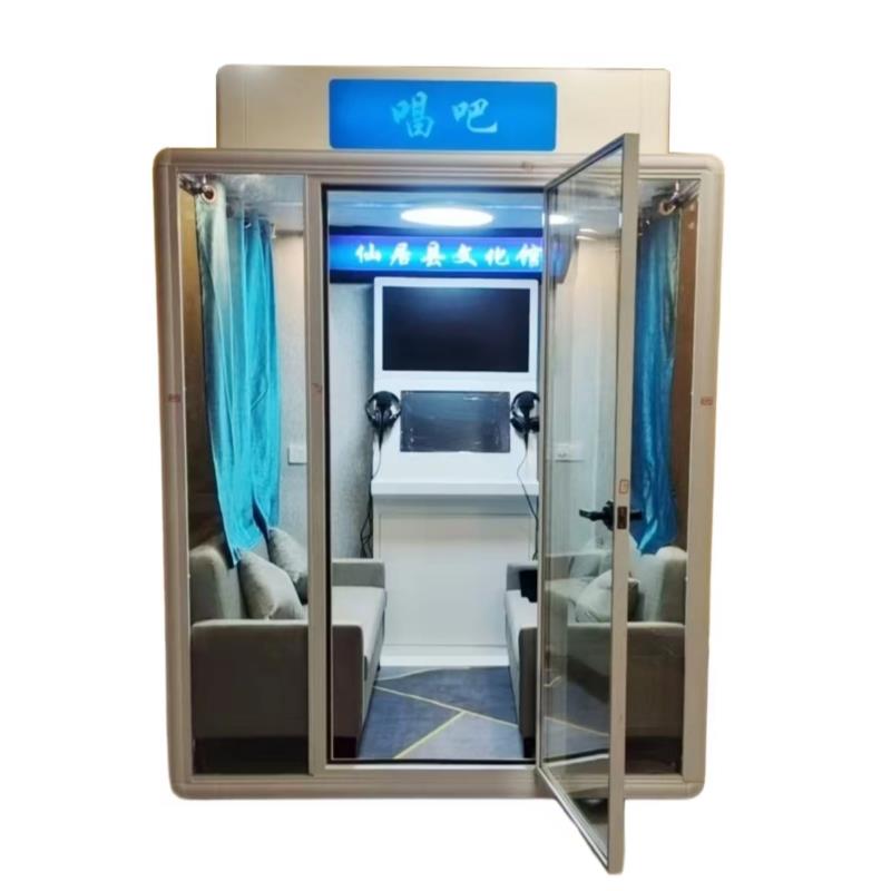 Ai智慧朗读亭迷你KTV练歌房心理咨询室读书馆社区学校唱吧隔音房 - 图3