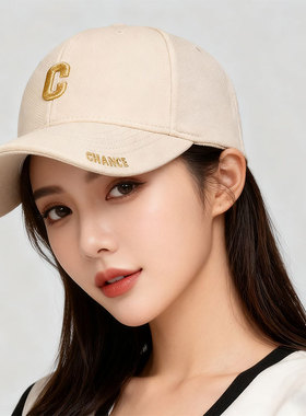 棒球帽男女2025新款宽帽檐显脸小