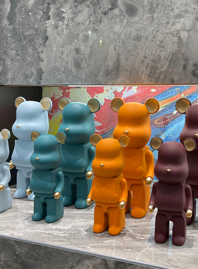 暴力熊存钱罐大号客厅电视柜沙发旁家居装饰品大摆件乔迁新居礼品