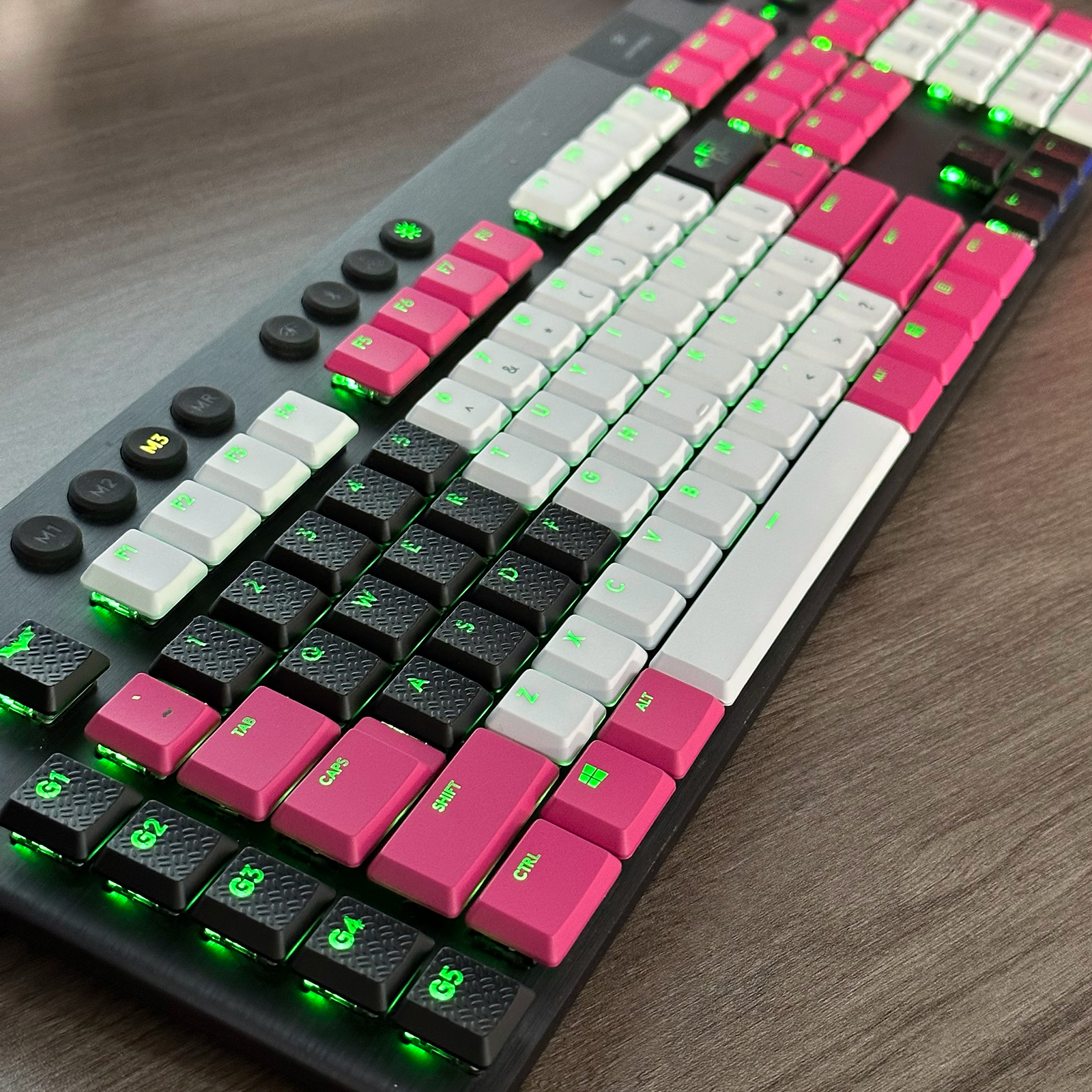 纹理防滑透光竞技键帽 适用于罗技g913/G913TKL机械键盘客制化 - 图2