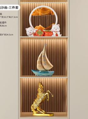 JXGY-49网红轻奢档客厅高柜创意酒柜摆件家居子玄关办公室工艺品