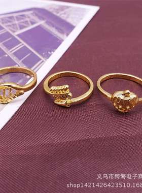 极速jewelry fashrion jewelry gold color ring