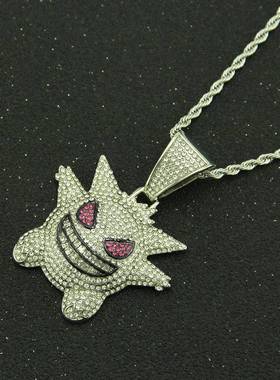 极速Childhood Memories Diamond Hip EHop Pendant 3D Pet Elf G