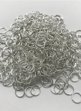 极速4mm 6mm 8mm 10mm Metal Open Jump Rings SPplit Rings s Fo