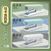 Deli Stapler for Students' Office Macaron Color Multi-Function Large Stationery Stapler Binding Machine Household Stapler stapler labor-saving No. 12 Stapler for Office Supplies