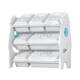 Children's toy storage rack with cover finishing box large capacity newborn baby storage artifact multi-layer