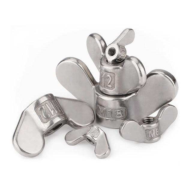 304 stainless steel hand-tightened nut big ears
