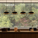 Nok Light Language Modern Minimalist Creative Restaurant Chandelier
