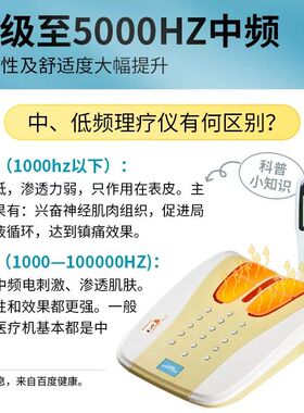 理医生第三代全腰椎覆盖型腰椎按摩仪5000hz中频腰椎仪腰部按摩仪