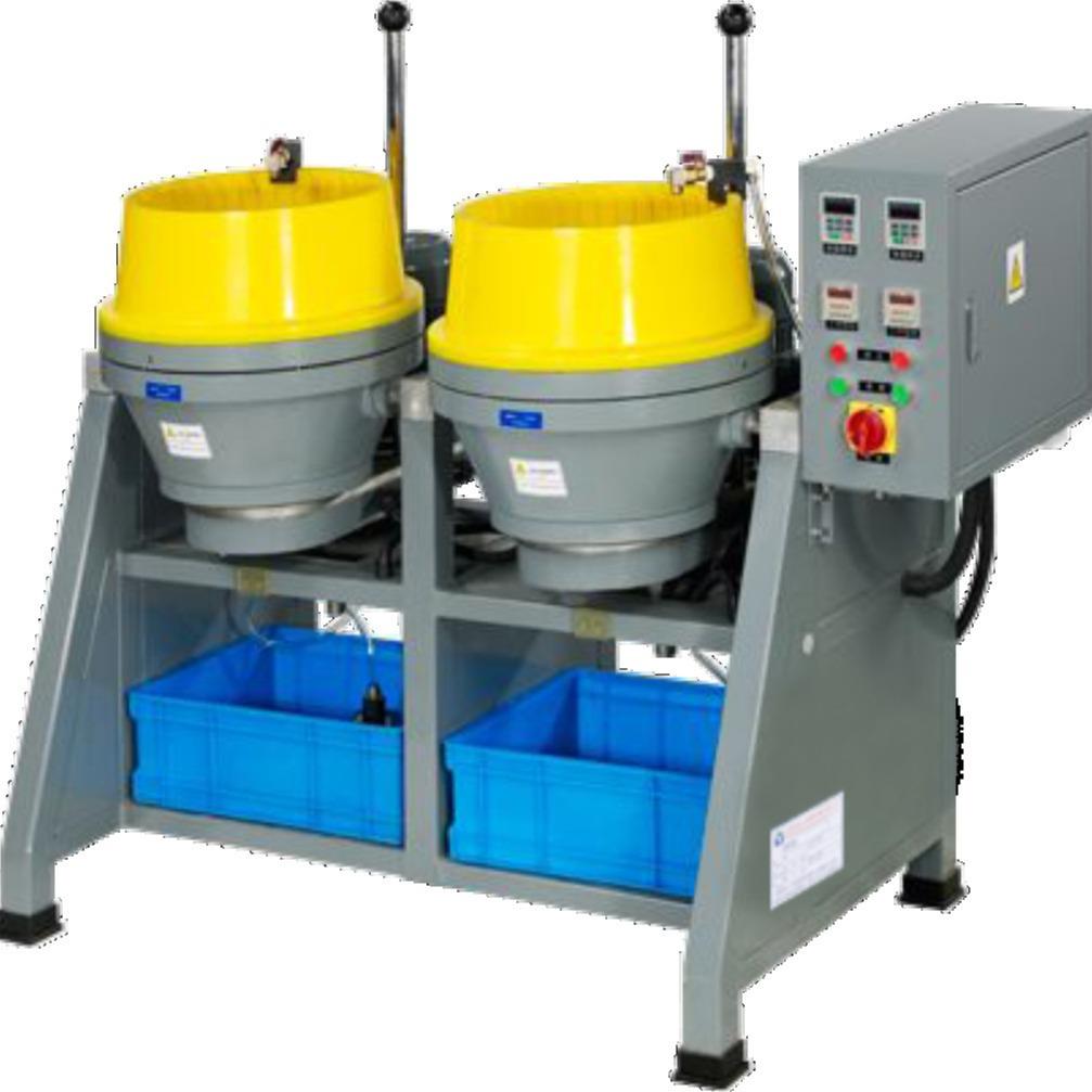 涡流机干式湿式全自动定时变频窝流机首饰五金研磨机抛光机光饰机 - 图1