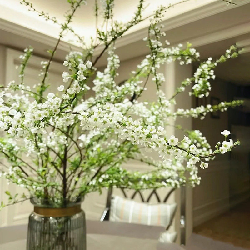 雪柳鲜枝带花苞干枝支水养插花水培绿植物鲜花卉室内盆栽龙柳好活,淘宝优惠券,粉丝福利购,淘宝优惠卷