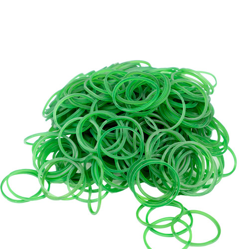 绿色橡皮筋高弹力耐用橡皮圈一次性工业捆绑牛皮筋越南进口橡胶圈 - 图3