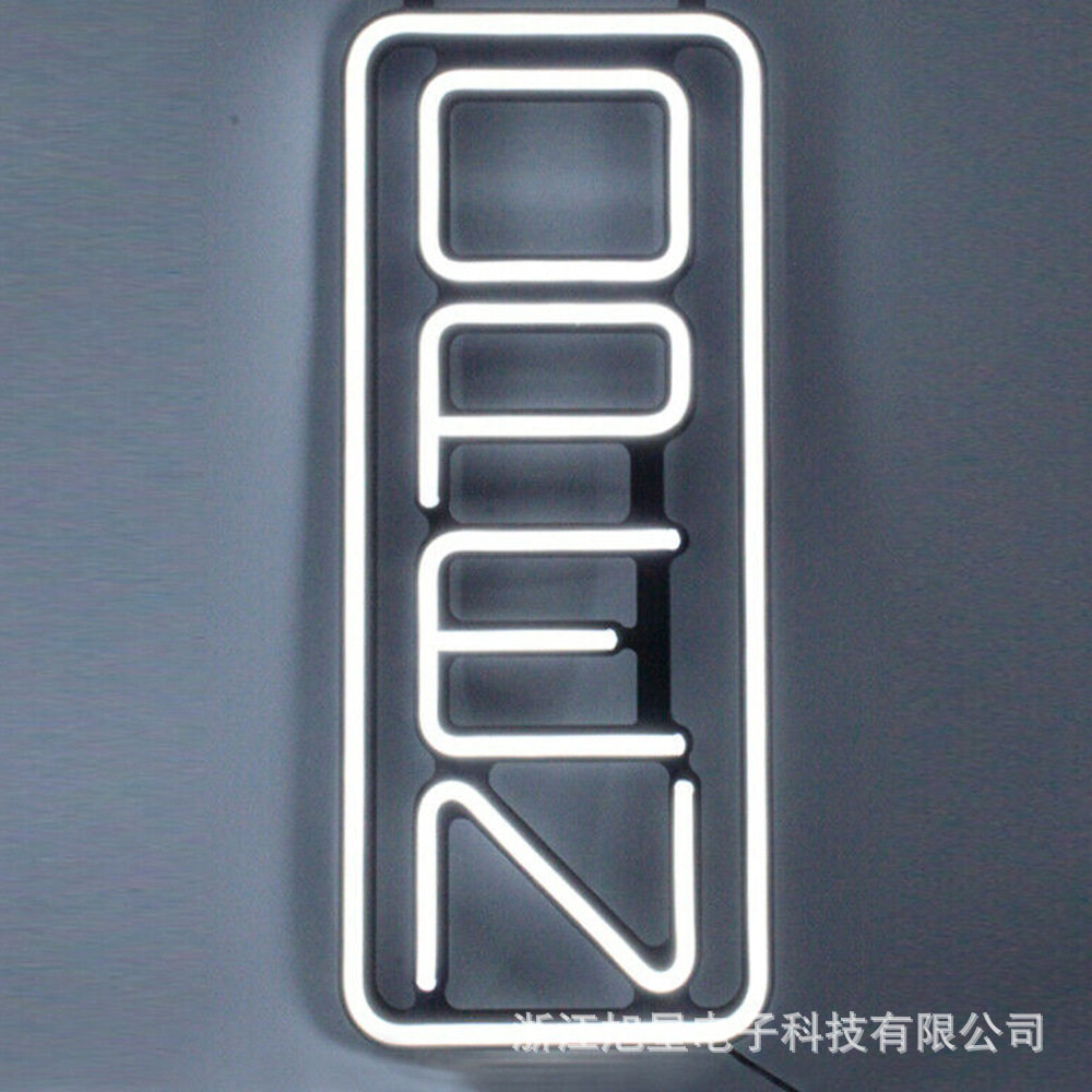 竖款LEDOPEN霓虹发光灯箱LED广告标识广告牌悬挂式安装LED灯箱,淘宝优惠券,粉丝福利购,淘宝优惠卷