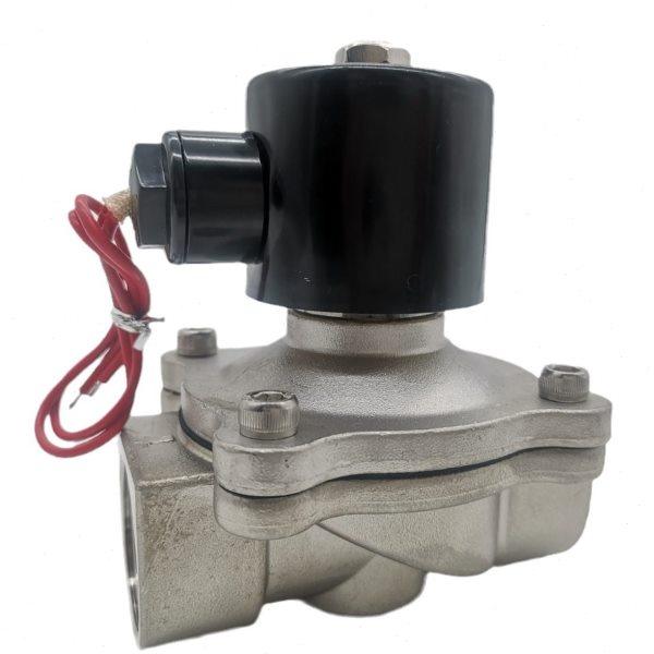 不锈钢丝扣电磁阀304管道电磁阀常闭电磁阀活塞温蒸汽电磁阀,淘宝优惠券,粉丝福利购,淘宝优惠卷