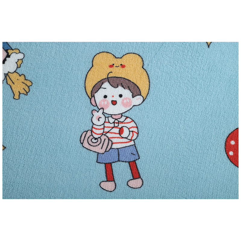 Thickened bedside blanket anti-fall mat baby crawling mat bedroom bed floor mat children's room carpet
