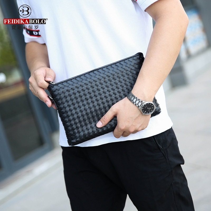 仅亏一天新款 手包男潮大容量夹包手抓包软休闲韩版信封钱包男士,淘宝优惠券,粉丝福利购,淘宝优惠卷