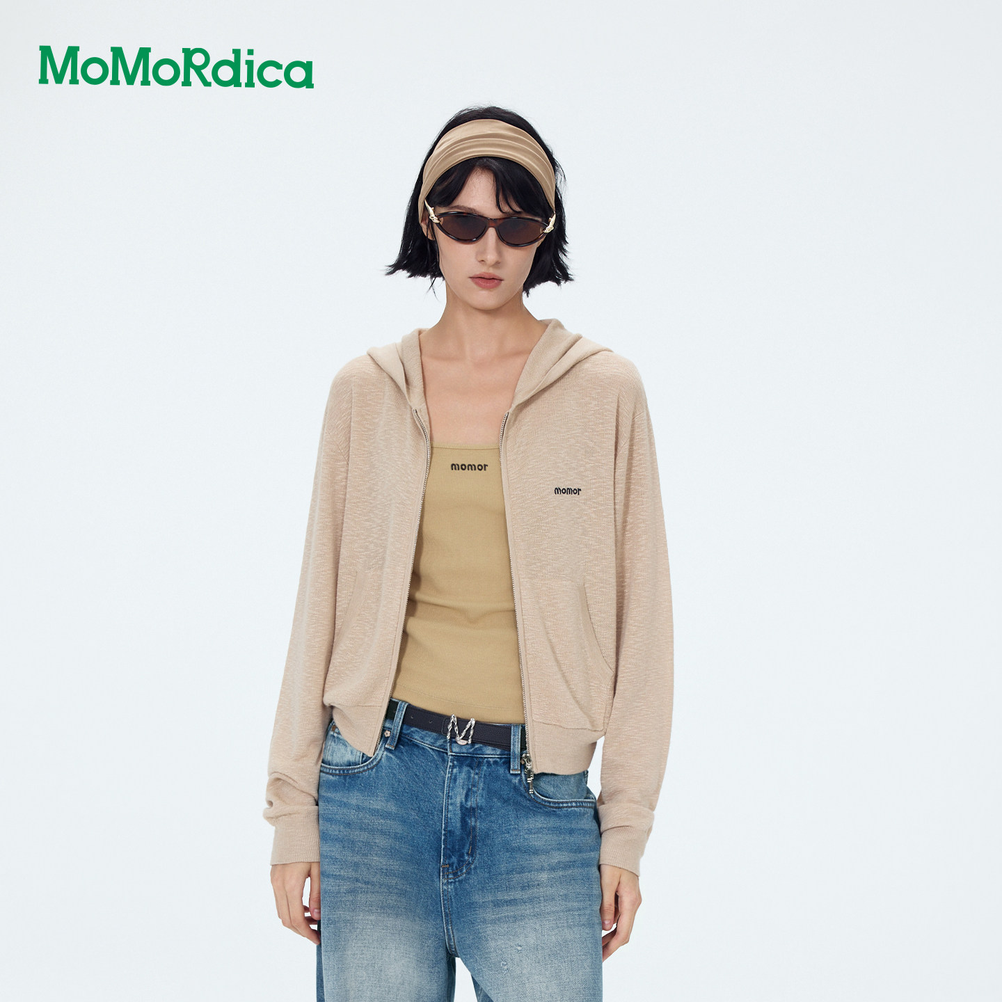 【晁然推荐】Momordica 针织开衫/休闲长裤/套头针织衫