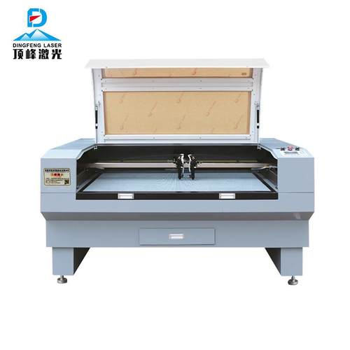 激光切割机皮革亚克力布料激光裁切机毛毡布贺卡CO2激光雕刻机 - 图0