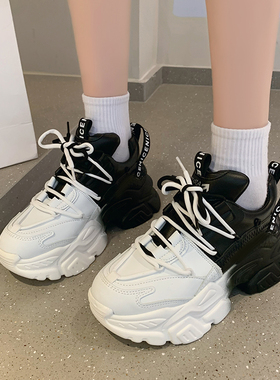 极速Summer Womenl Chunky Sneakers New Design Colorful Woman