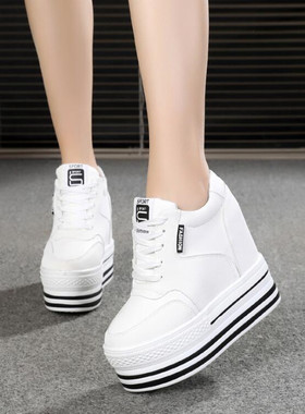 极速WGZNYN Super High Heelvs Chunky Sneakers Women Spring Th