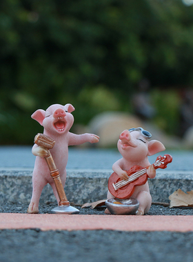 极速梦想猪摆件励l志礼品仿真动物学生生日礼物学习小学初中生激