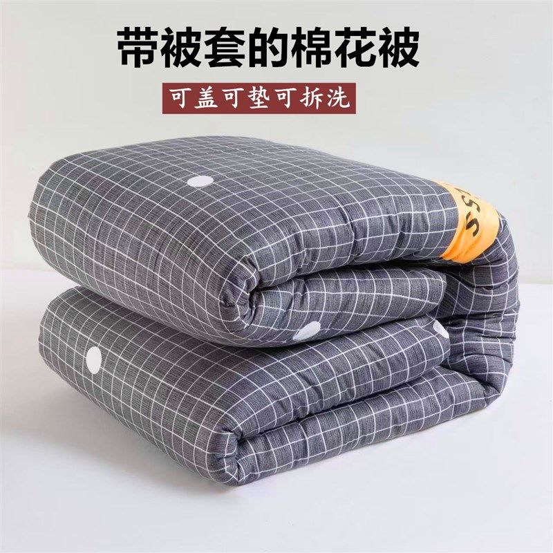 棉絮棉被学生宿舍床垫被棉花被子被芯春秋单人冬被加X厚保暖被褥,淘宝优惠券,粉丝福利购,淘宝优惠卷