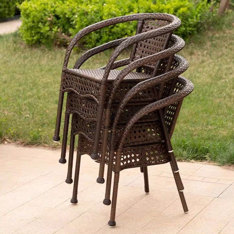 编织藤编凳子藤椅子靠背椅阳台椅子户外老人椅家用单Y人餐凳小藤,淘宝优惠券,粉丝福利购,淘宝优惠卷