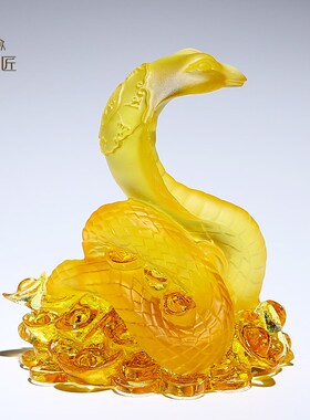 非遗琉璃手工艺品十二生肖全套可爱高档摆件鼠牛虎兔龙蛇马鸡狗猪