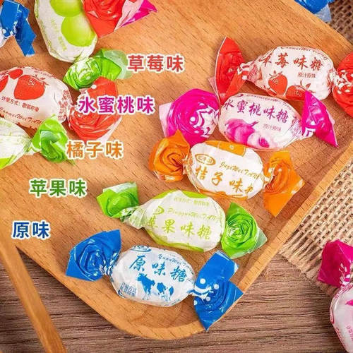 【正宗】老式水果糖硬糖传统零食喜糖80后怀旧过年货透明糖果批发 - 图2