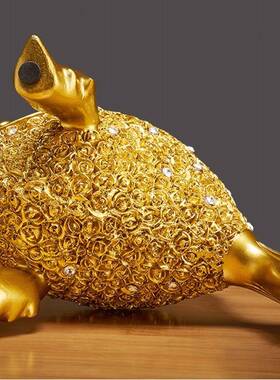 年年有余 余乔迁之喜金鱼摆件客厅家居电视柜酒柜装饰品高端大气