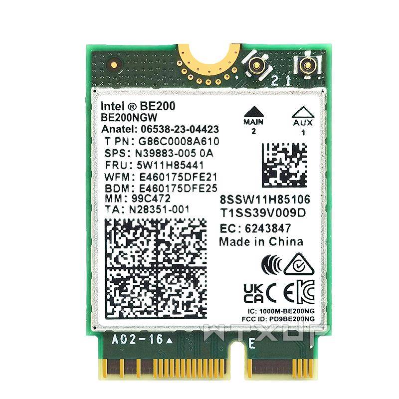 Intel BE200 WIFI7 6E千兆5G 6G三频M2内置无线网卡5.4蓝牙 AX210 - 图3