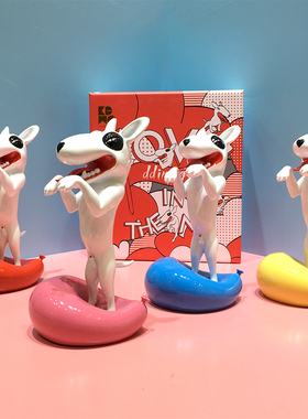 招财狗李承久《无处不爱》艺术品雕塑摆J件装饰品开业生日礼品礼