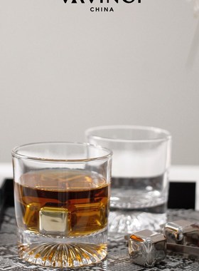 新品侘寂风黑色碳化木环扣摆件轻奢玻璃酒具客厅茶几桌Z面软装饰