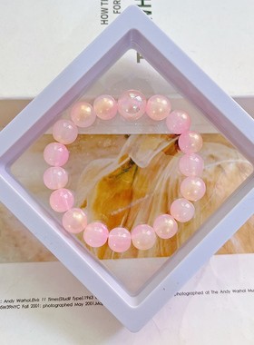 极速学生盘玩手串盘缠手串t新款珠光夜光学生手錬女小众高颜值闺