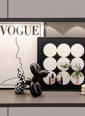 玄关摆件客厅进门口钥匙收纳v盒家居入户电视鞋柜装饰品桌面置物