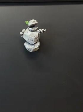 爆款小红书石矶娘娘创意磁吸冰箱贴装饰挂件精致大量现货现发